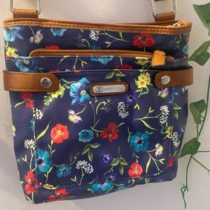 Floral crossbody cute bag